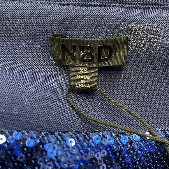 NBD mini dress one shoulder - Picture 3 of 5